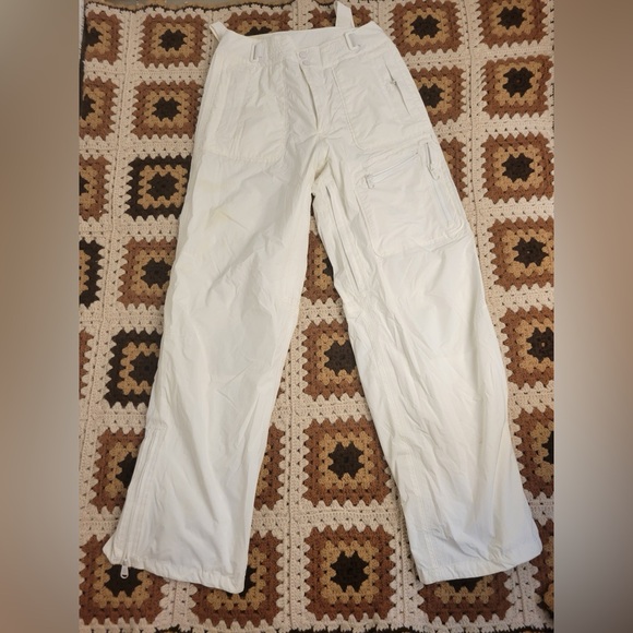 FP Movement by Free People Shred It White Ski Snowboard Pants Small - Picture 3 of 11